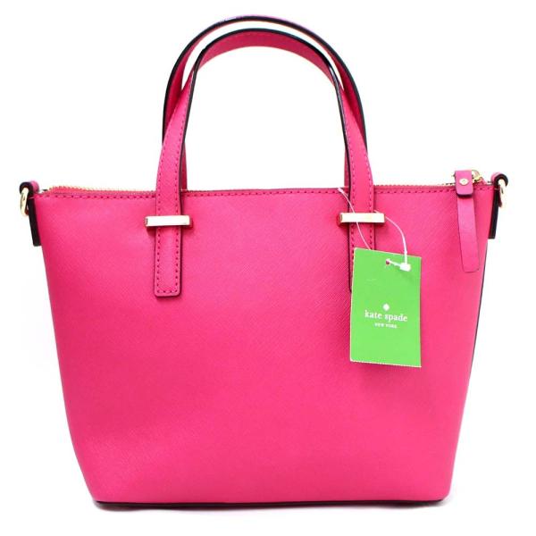 レザー レディース シダーストリート ピンク 中古 レディースバッグ ケイトスペード ハンドバッグ 美品 レディースファッション ファッション Spade Vv Hn ゴールドエコヤフー店 送料無料 Pxru5975 Kate 即出荷セール特価