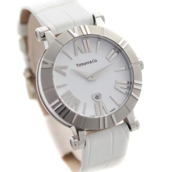 ティファニー 新着 アトラス 腕時計 レディース クオーツ ホワイト文字盤 ホワイト 中古 送料無料 Z1301 11 11aa71a Tiffanyamp Co