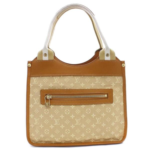 ルイ ヴィトン サック キャトリーン モノグラムミニ ハンドバッグ レディース キャンバス Vuitton ベージュ 中古 実物 Louis M 送料無料 レザー
