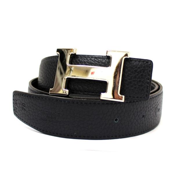 大特価 エルメス コンスタンス リバーシブル Hベルト レディース メンズ Hermes レザー 中古 E刻印 ブラック