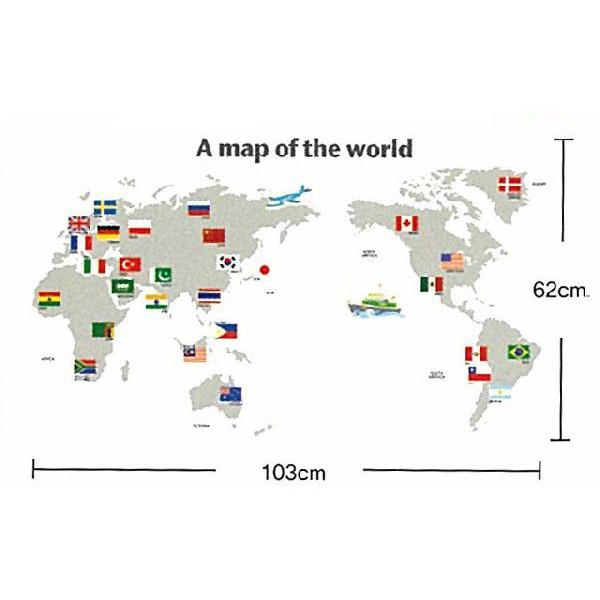 ウォールステッカー 世界地図 地図 シール 北欧 おしゃれ 子供部屋 Buyee Servicio De Proxy Japones Buyee Compra En Japon