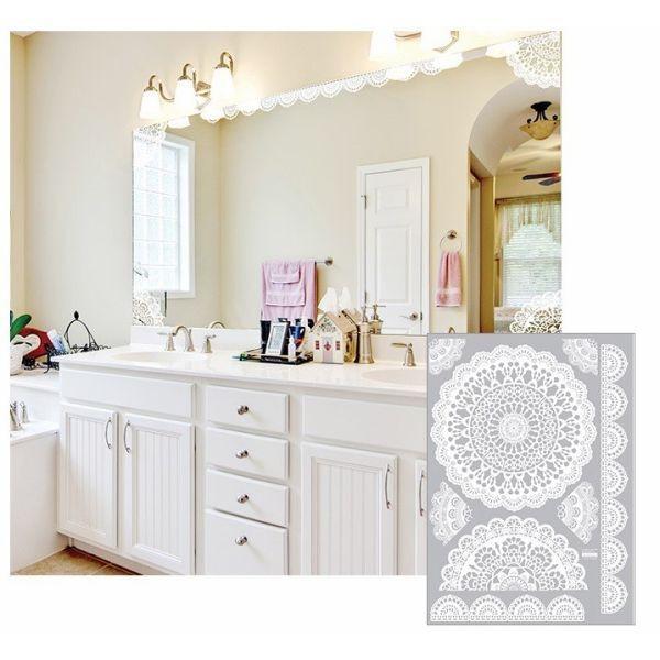 ウォールステッカー コーナーレース 模様 アート シール 北欧 おしゃれ Ps ゴールデンレシオ 通販 Yahoo ショッピング