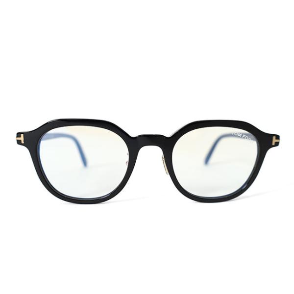 トムフォード メガネ サーモント ブラック ゴールド 黒 金 ブルーライトカット TOM FORD トムフォード ブルーライトカット メガネ FT6011KB-51001 黒