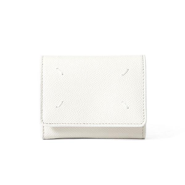 Maison Margiela メゾンマルジェラ グレインレザー 3つ折り ウォレット