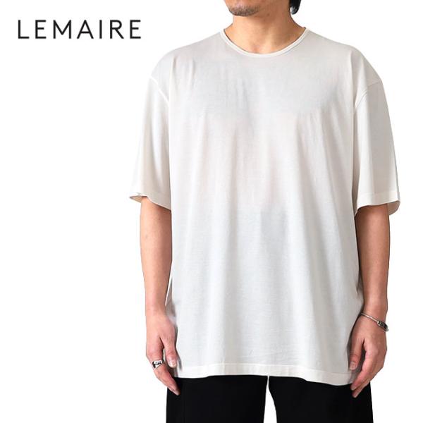 最終値下げルメール　カットソー LEMAIRE ルメール ラウンドネック リラックス Tシャツ TO1335 LJ1018