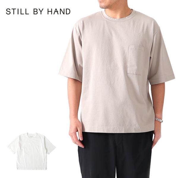 新品 スティルバイハンド STILL BY HAND 半袖プルオーバーシャツ STILL BY HAND（スティルバイハンド）/ プルオーバーオープンカラー