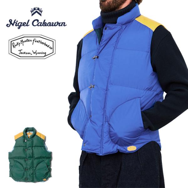ダウンベスト メンズRocky Mountain × Duffer のコラボ ダウンベスト メンズRocky Mountain × Duffer のコラボ ロッキー