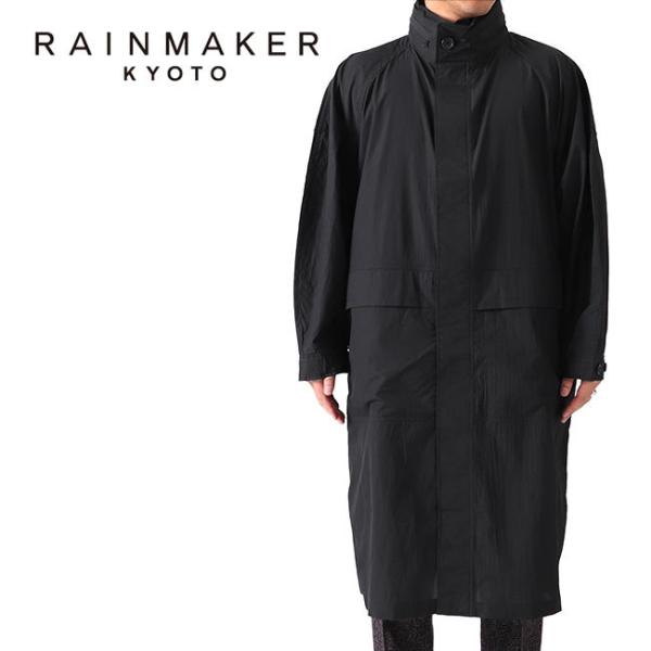 RAINMAKER レインメーカー オーバーサイズ ナイロン ミリタリーコート