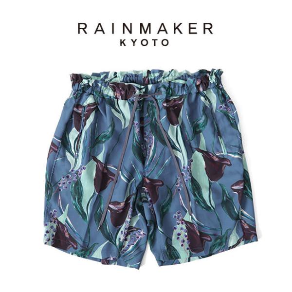RAINMAKER レインメーカー musterwerk別注 ドウギショーツ RAINMAKER レインメーカー 花柄 ドウギショーツ RM221-045 道着