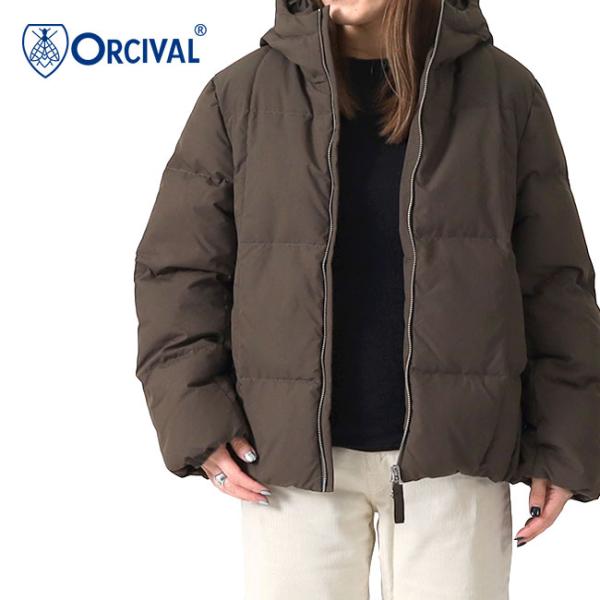 ORCIVAL オーシバル マットタフタ フード付き ダウンジャケット ORCIVAL オーシバル マットタフタ フード付き ダウンジャケット