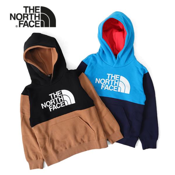 THE NORTH FACE ノースフェイス 2トーン ロゴ スウェットパーカー