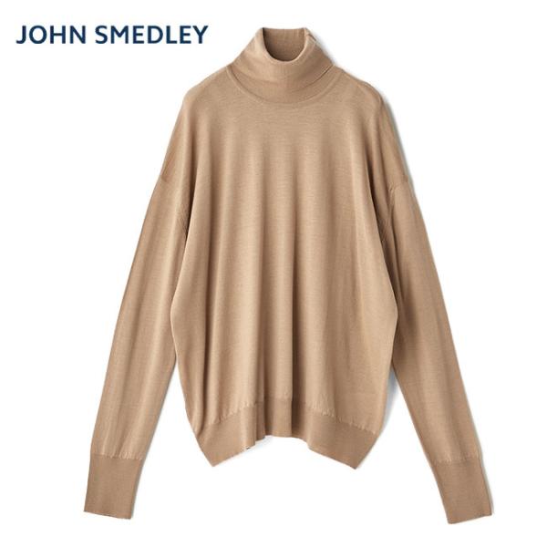 美品　JOHN SMEDLEY/ジョンスメドレータートルネック　メリノウール 日本限定モデル] JOHN SMEDLEY ジョンスメドレー メリノウール