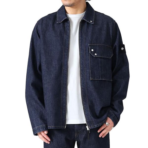 stone  ストーンアイランド ジャケット シャツ デニム 美品 Stone Island Denim Research ストーンアイランド デニムリサーチ