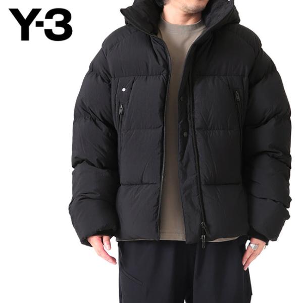 Y-3 フード付き ブラックジャケット golden-state_t03072316
