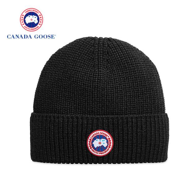 CANADA GOOSE カナダグース Rib Toque メリノウール ニットキャップ