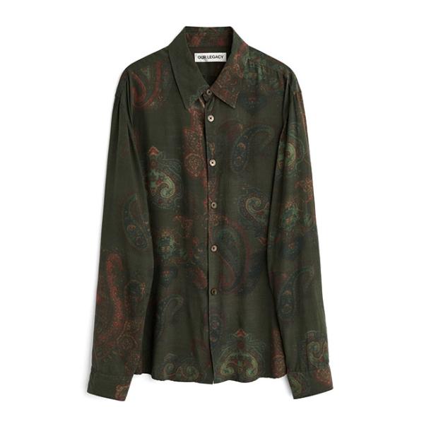 Our Legacy アワーレガシー BEYOND SHIRT ビヨンドシャツ ペイズリー