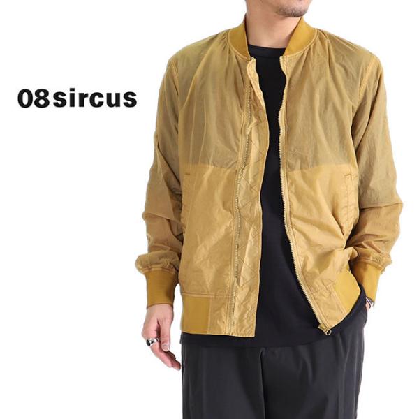 08 sircus ♫ カーメントダイ サマージャケット 08sircus [TIME SALE] 08 sircus 08サーカス ガーメントダイ