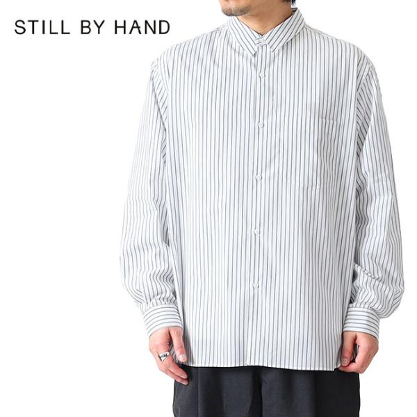 美品♡45Rpm シャツ 長袖 コットン100％ ストライプ 1 S 45RPM stripe long sleeve shirt Made in Japan Sz2 อก19 ไหล่14.5 แขน