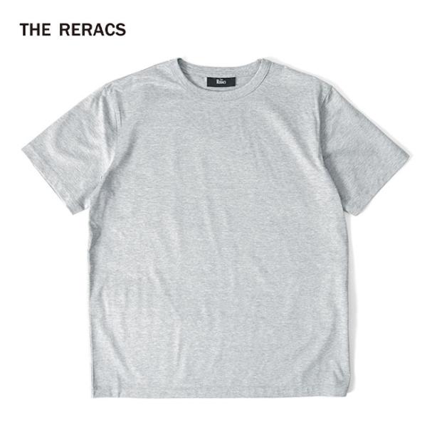 THE RERACS THE T-SHIRT リラクス グレー GRAY 46 THE RERACS ザ リラクス ディオラマコットン Tシャツ RECS-214 半袖T