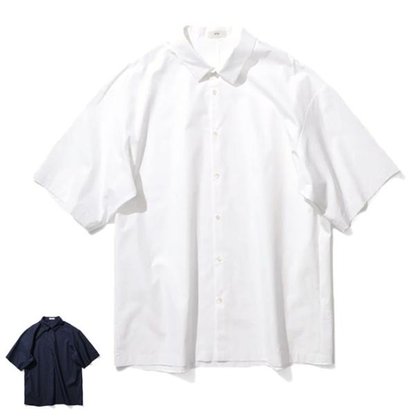 ATON エイトン 4→L スビンコットン 半袖 Tシャツ カットソー ネイビー ATON エイトン 4→L スビンコットン 半袖 Tシャツ カットソー