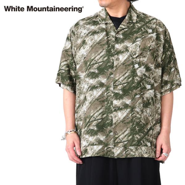 White Mountaineering バンドカラーシャツ　アイボリー BAND COLLAR SHIRT - White mountaineering®︎ – White