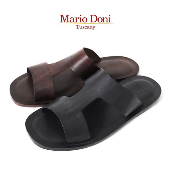 ✨美品✨Mario Doni マリオドーニ Hストラップ レザーサンダル Mario Doni マリオドーニ Colonnata H ストラップ レザー