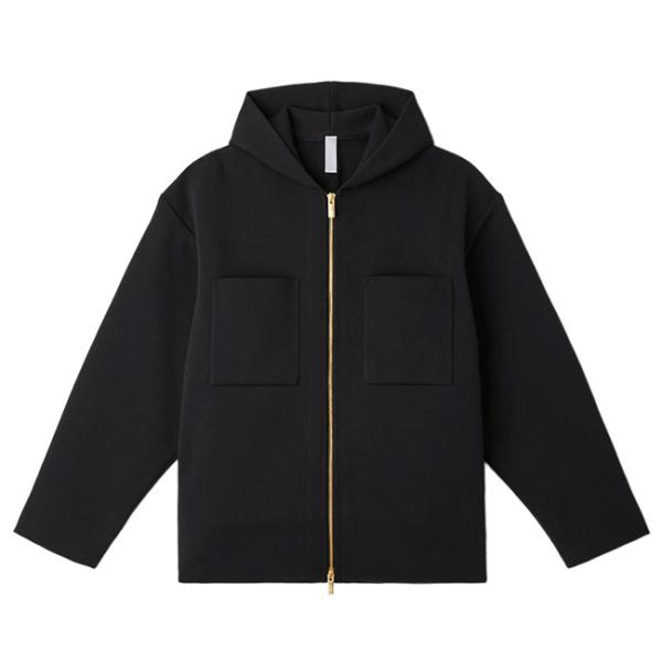 CFCL シーエフシーエル ミラノリブ ダブルジップフーディージャケット