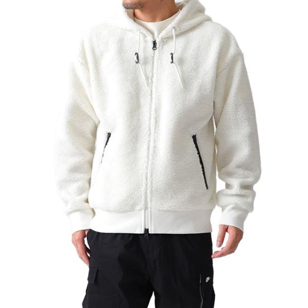 NIKE フリースジャケット Lサイズ ホワイト nike ジャケット フリース