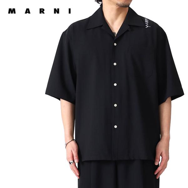 【美品】MARNI マルニ 刺繍 ストライプ オープンカラーシャツ 半袖 44 楽天市場】MARNI マルニ ストライプ オープンカラーシャツ