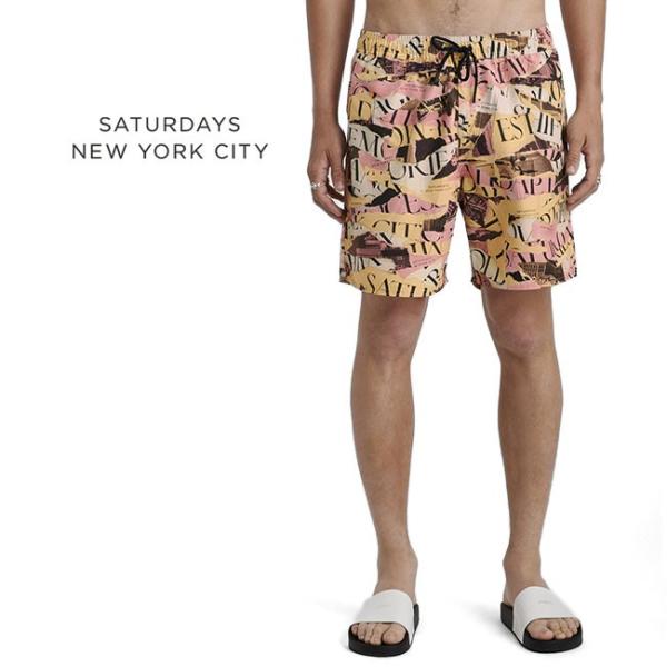 saturdays nyc 水着 　32インチ　スイムパンツ　サタデーズ Saturdays NYC(サタデーズ ニューヨークシティ) / Talley Swim