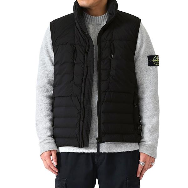 STONE ISLAND ストーンアイランド スタンドカラー ストレッチナイロン