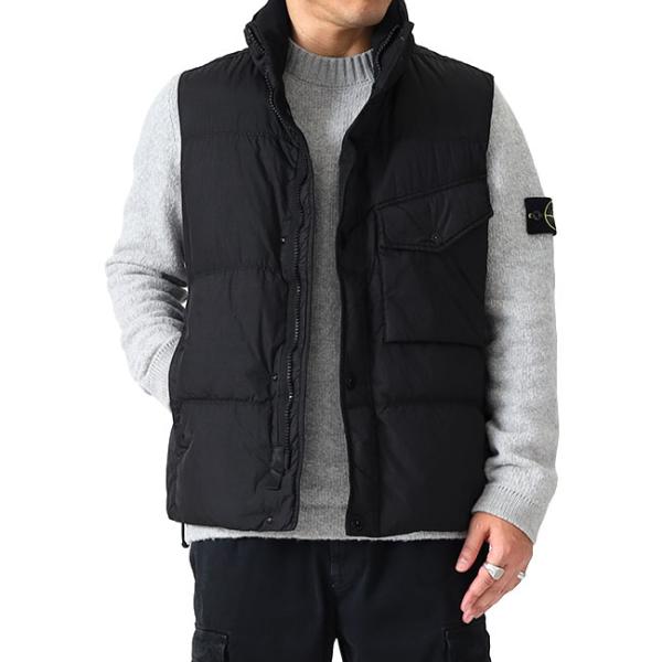 STONE ISLAND ストーンアイランド ガーメントダイ スタンドカラー