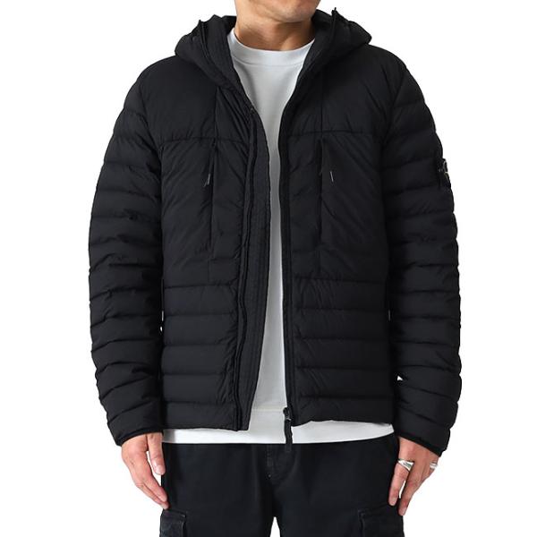 STONE ISLAND ストーンアイランド スタンドカラー ストレッチナイロン