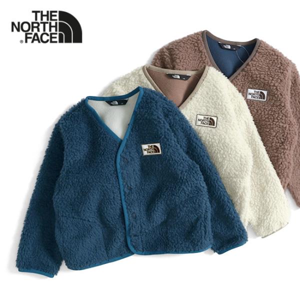THE NORTH FACEリサイクルポリエステルを使用した、保温性の高いフリースカーディガン。表面にはかさ高がある毛足の長いボアフリース、肌面には滑らかな肌触りのマイクロフリースをボンディングした生地を採用。フロントはドットボタンで着脱が...