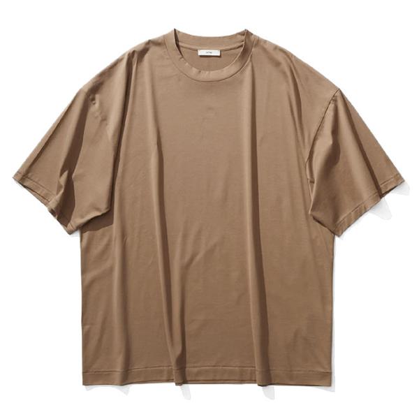 エイトン ATON *コットン半袖カットソー*2トップス綿ブラウン茶ショートスリーブクルーネックシンプル(1-2505-179)【80F52】 楽天市場】aton suvinの通販
