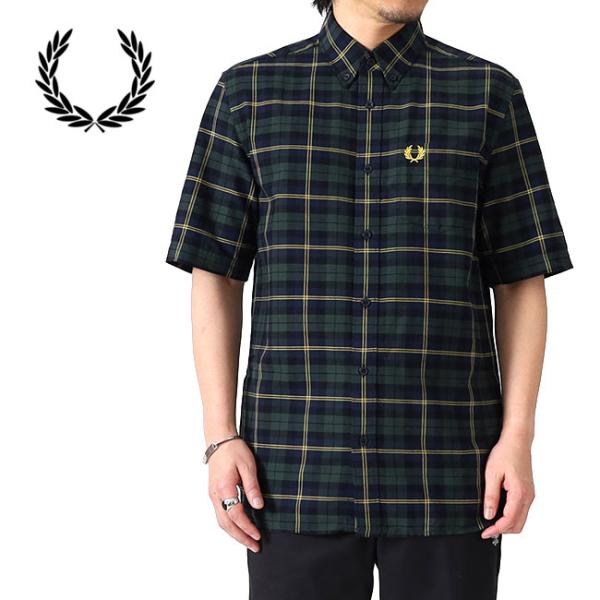 Fred Perry フレッドペリー オックスフォード タータンチェックシャツ