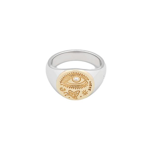 TOMWOOD × Guy Le Tatooer トムウッド ギ・ル・タトゥーア Butterfly Ring Gold バタフライ リング 101623 指輪 ピンキー シルバー ゴールド ダイヤモンド