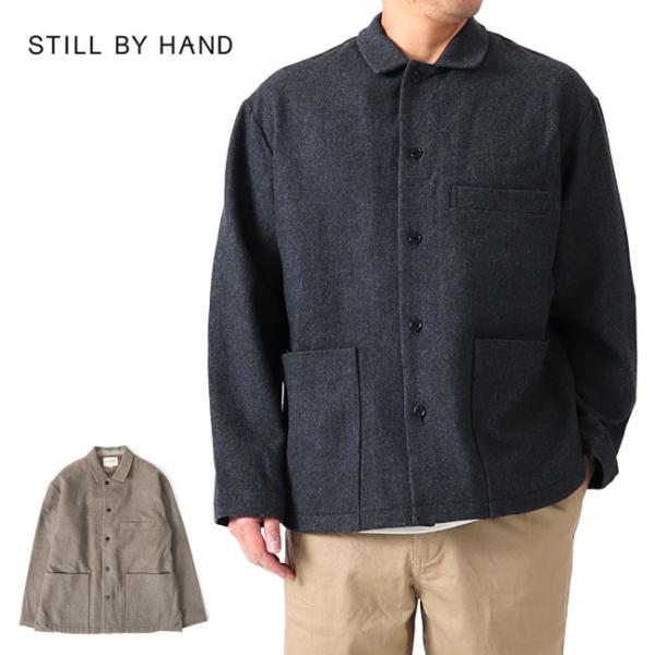 still by hand メルトンコート STILL BY HAND（スティルバイハンド） メルトンフィールドコート