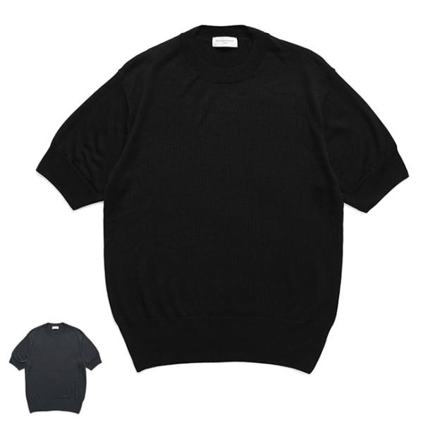 rencontrant レンコントラント シルク ハイゲージニットTシャツ 10112