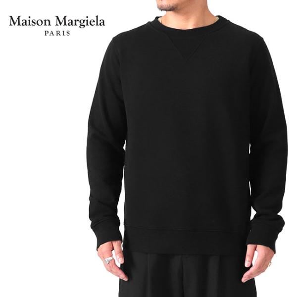 Maison Margiela メゾンマルジェラ プルオーバー スウェットシャツ S50GU0181 S25498 黒 トレーナー メンズ Maison Margiela メゾンマルジェラ プルオーバー スウェットシャツ S50GU0181 S25498 黒 トレーナー メンズ