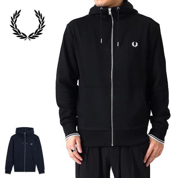TIME SALE] Fred Perry フレッドペリー スウェットパーカー J7536