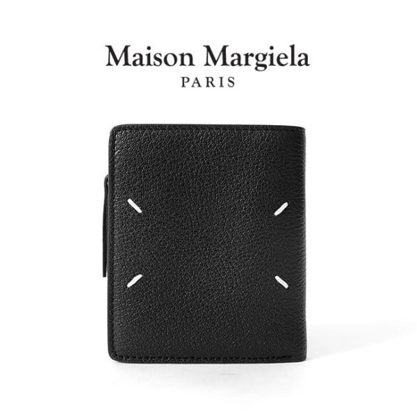 senjuさん専用　メゾンマルジェラ レザー 二つ折り財布 黒 楽天市場】MAISON MARGIELA メゾンマルジェラ バイフォールド
