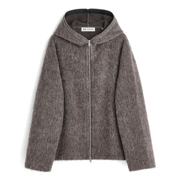 Our Legacy アワーレガシー FULL ZIP HOOD ヘアリーウール フルジップ