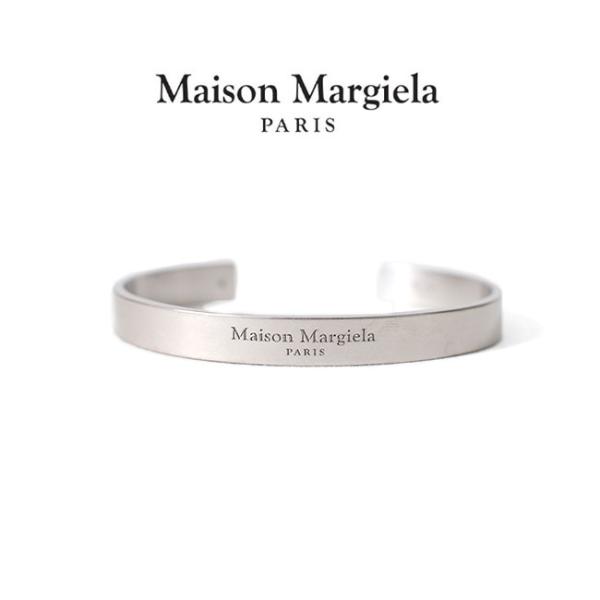 メゾンマルジェラ　バングル　シルバー　925 Maison Margiela メゾンマルジェラ ロゴ シルバーバングル