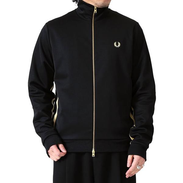 現行品　フレッドペリー　トラックジャケット　ツインティップ　ジップ　ターコイズ 別注】＜FRED PERRY＞ツインティップ ジップ トラックジャケット