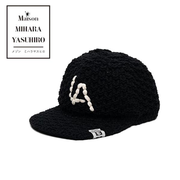 Maison MIHARA YASUHIRO メゾンミハラヤスヒロ Baseball Knit Cap ベースボール ニットキャップ A16AC402 ロサンゼルス 帽子 メンズ レディース
