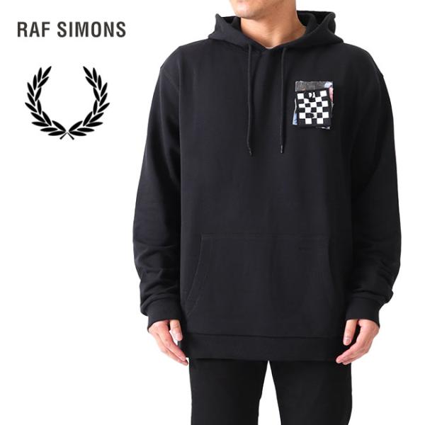 ラフシモンズ×スマイリー プルオーバーフーディ ブラック 楽天市場】RAF SIMONS ラフシモンズ（パーカー｜トップス