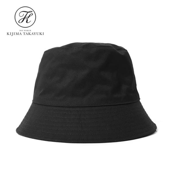 キジマタカユキ　パンチング　バケットハット　ブラック　未使用 KIJIMA TAKAYUKI/キジマタカユキ】WOOL MELTON BUCKET HAT｜メンズビギ