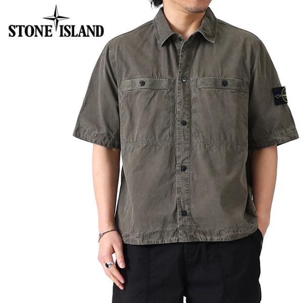 ストーンアイランド　シャツ　カーキ　Mサイズ 楽天市場】ストーンアイランド STONE ISLAND メンズ スウェット