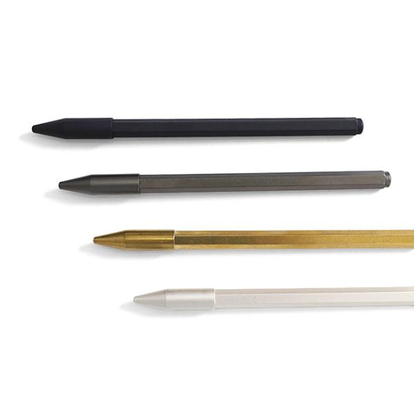 THE SOLE ザソール 真鍮削り出しボールペン PENNA-BRASS ブラック